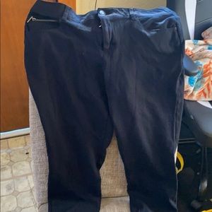Black skinny stretch